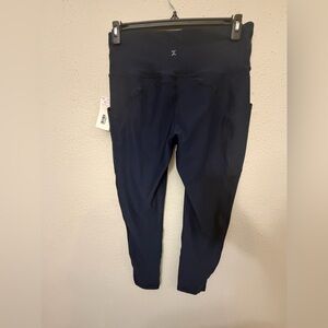 Xersion Dark Blue 7/8 Ankle Leggings